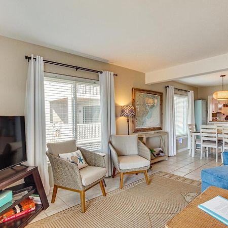 Harbor Island Condo With Deck - Steps To Beach! Oceanmarsh Subdivision Kültér fotó