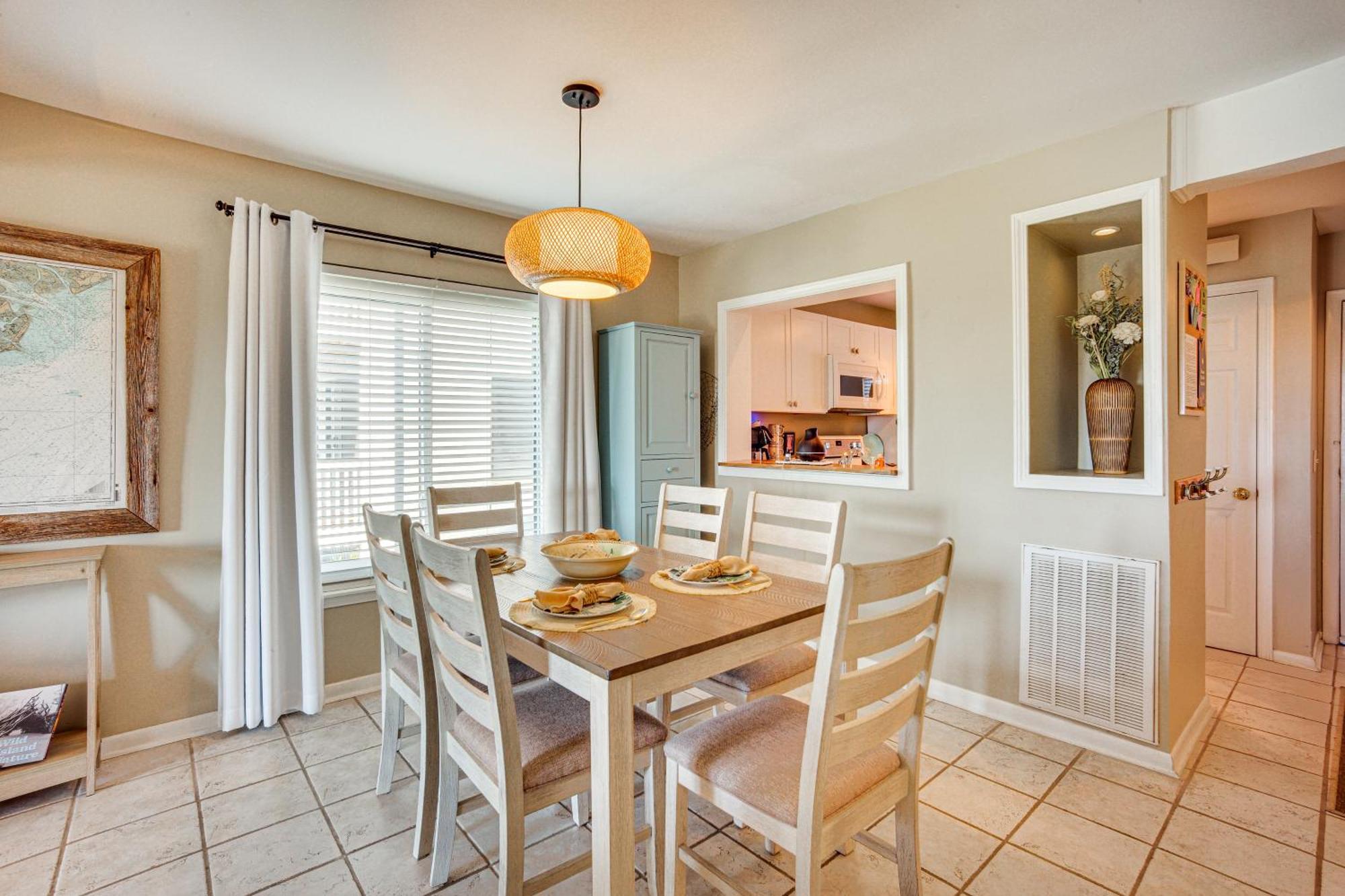 Harbor Island Condo With Deck - Steps To Beach! Oceanmarsh Subdivision Kültér fotó